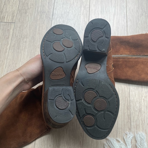 BORN | Suede knee high boots - Picture 8 of 10